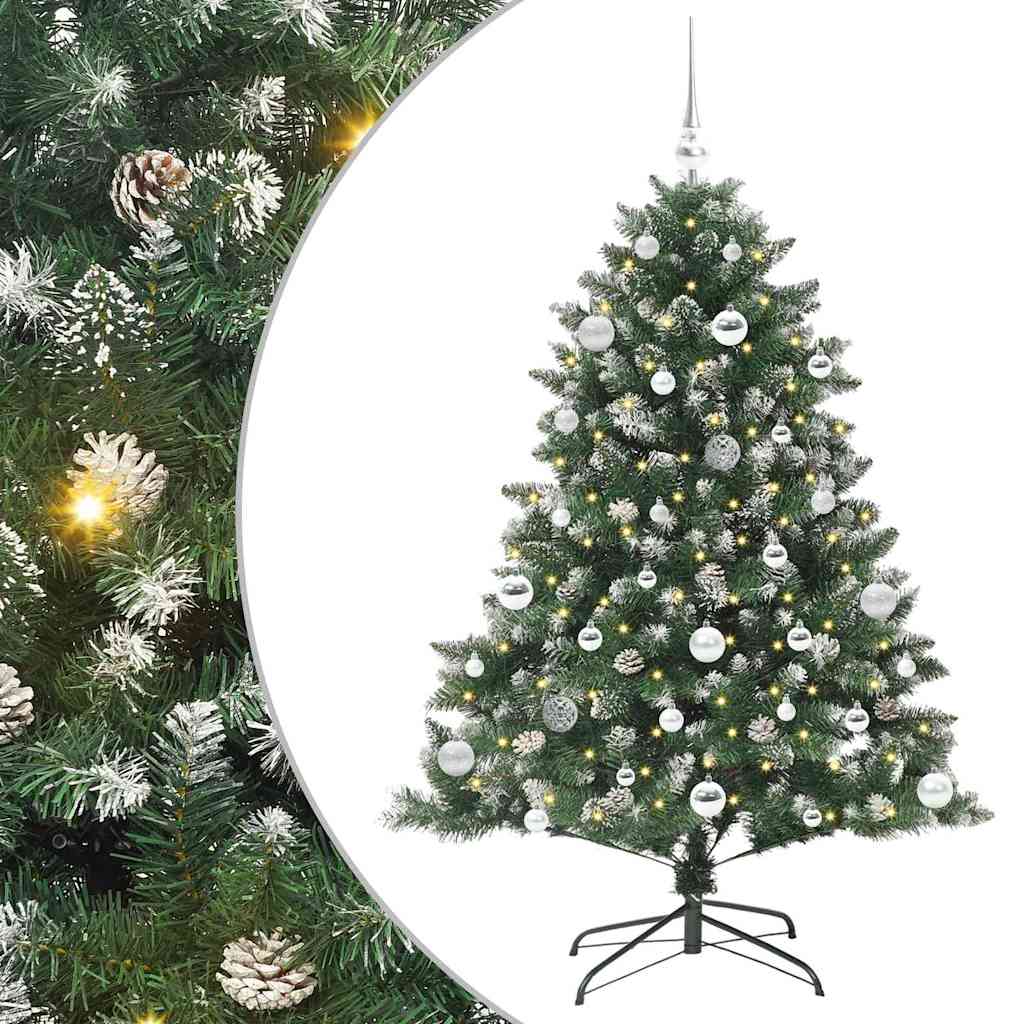 Artificial Christmas Tree with Stand Green 105 x 105 x 150 cm